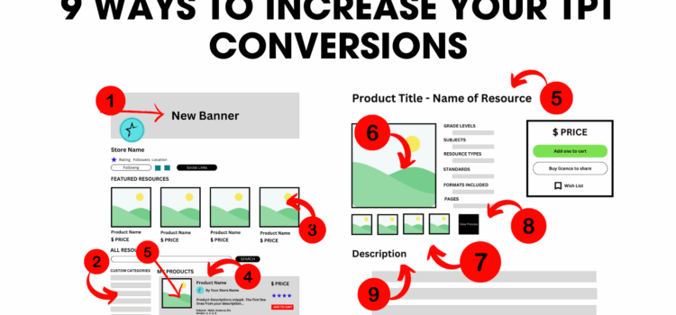 9 Ways to Increase Your TpT Conversions 9 Ways to Increase Your TpT Conversions
