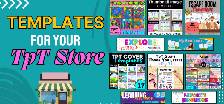 Templates for your TpT Store Templates for your TpT Store